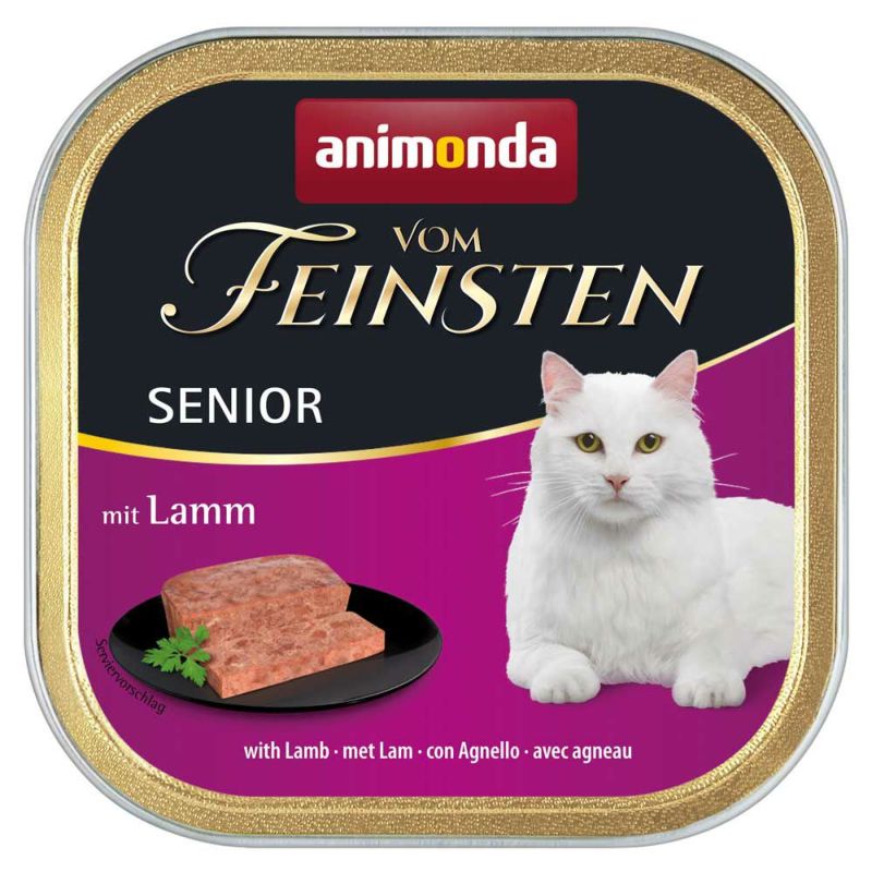 アニモンダ 猫用 フォムファインステン 鶏・牛・豚・子羊 シニア猫用 100g (83237) ジャーマンペット オンラインショップ
