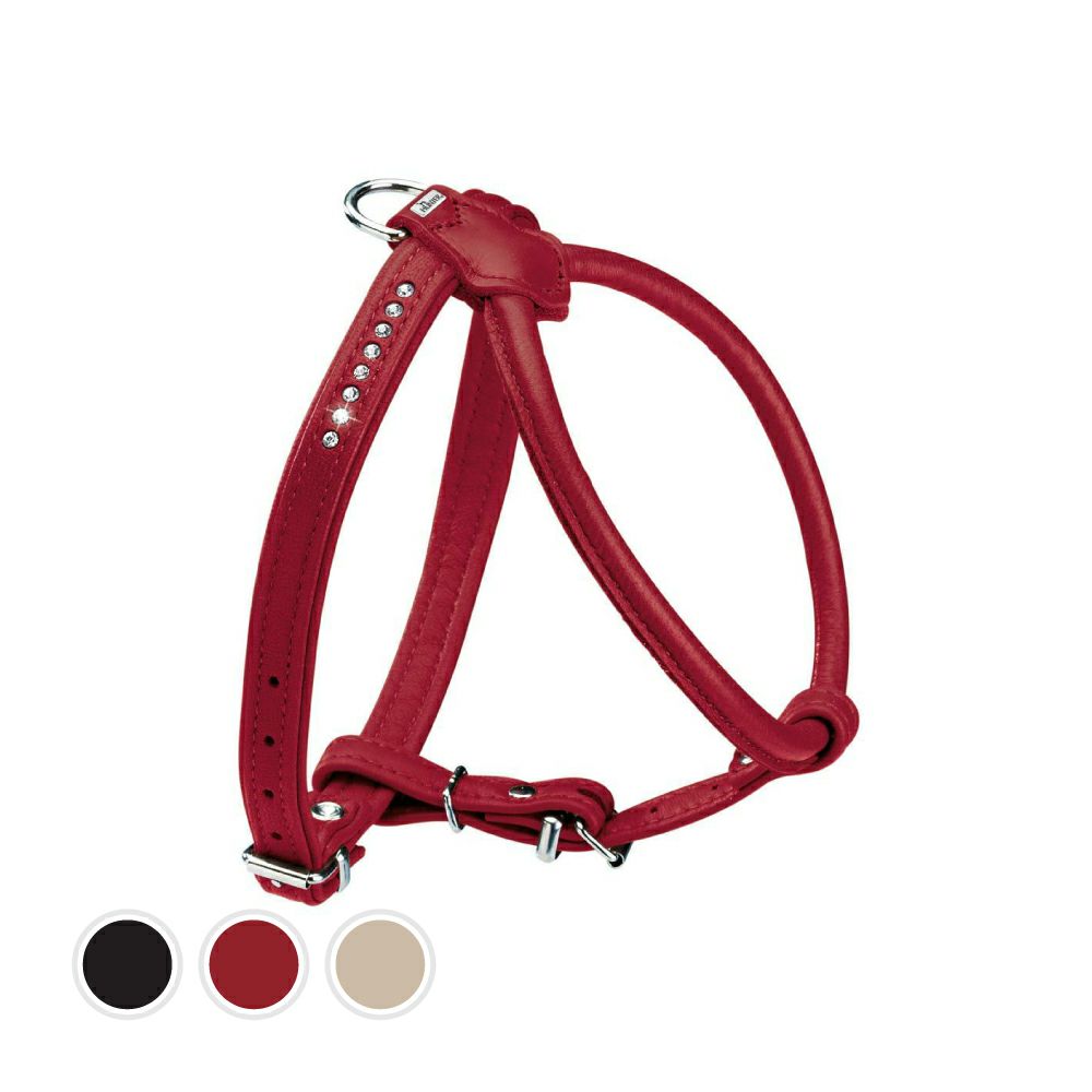 ハンター 犬用 ハーネス エルクレザー ヘラジカ革 ラクサス 40 ジャーマンペット オンラインショップ